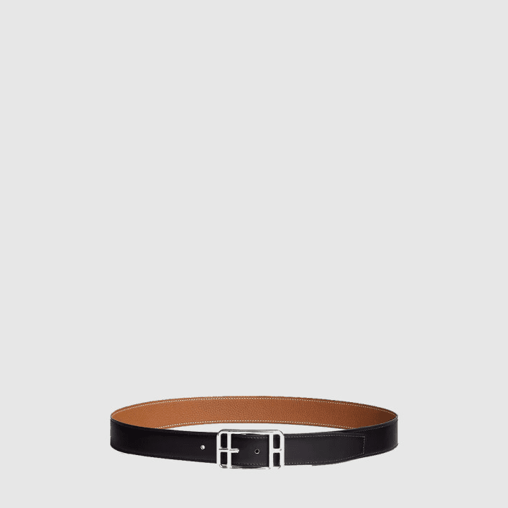 에르메스 이타크 벨트 버클 & 리버서블 가죽 스트랩 38mm