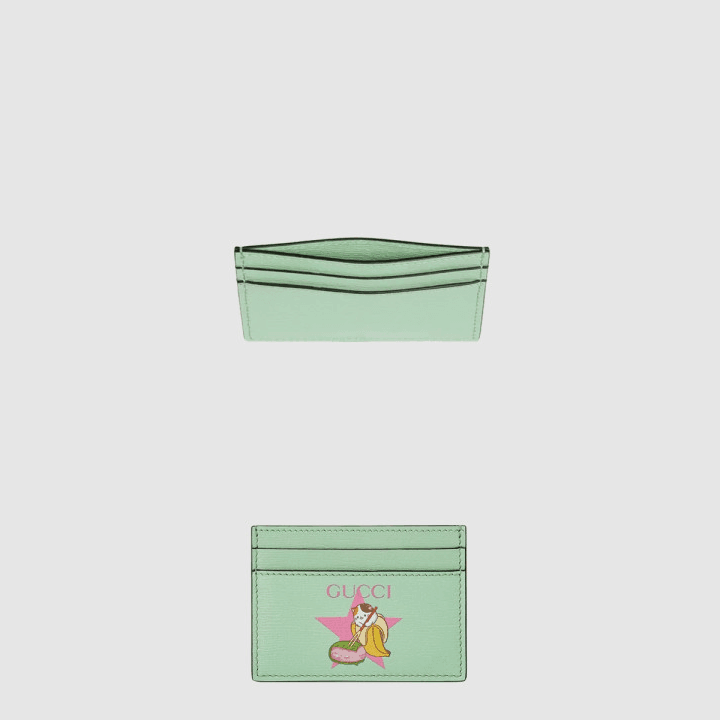 구찌 x 바냐냐 프린트 카드 케이스