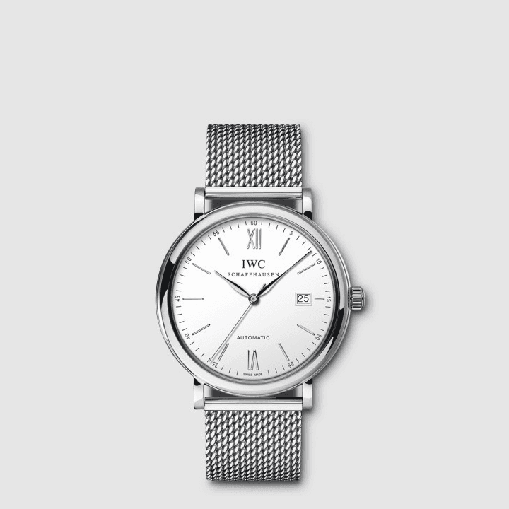 IWC 포르토피노 오토매틱 실버&화이트