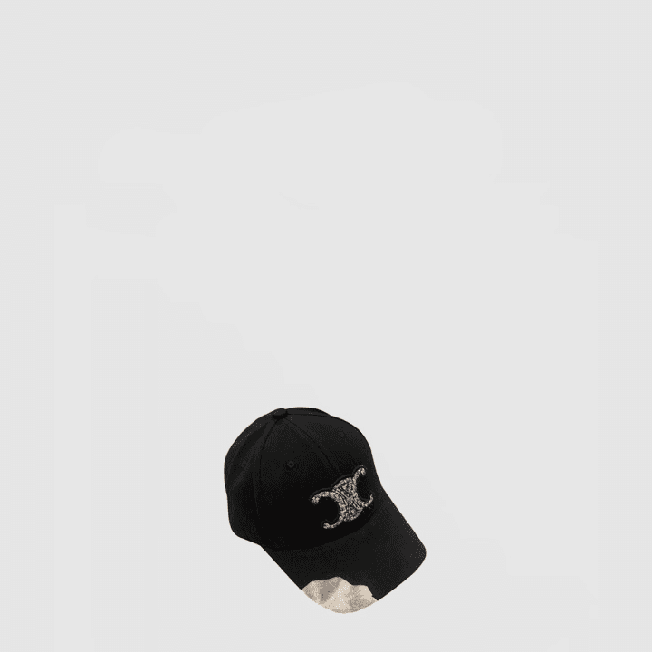 셀린느 블랙 베이스볼 캡