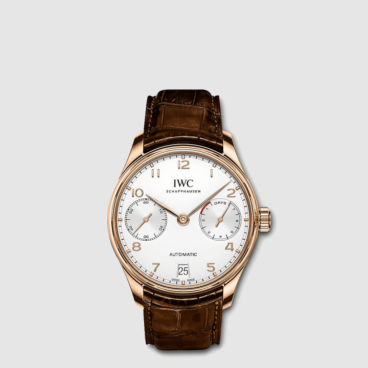 IWC 포르투기저 오토매틱 골드&브라운