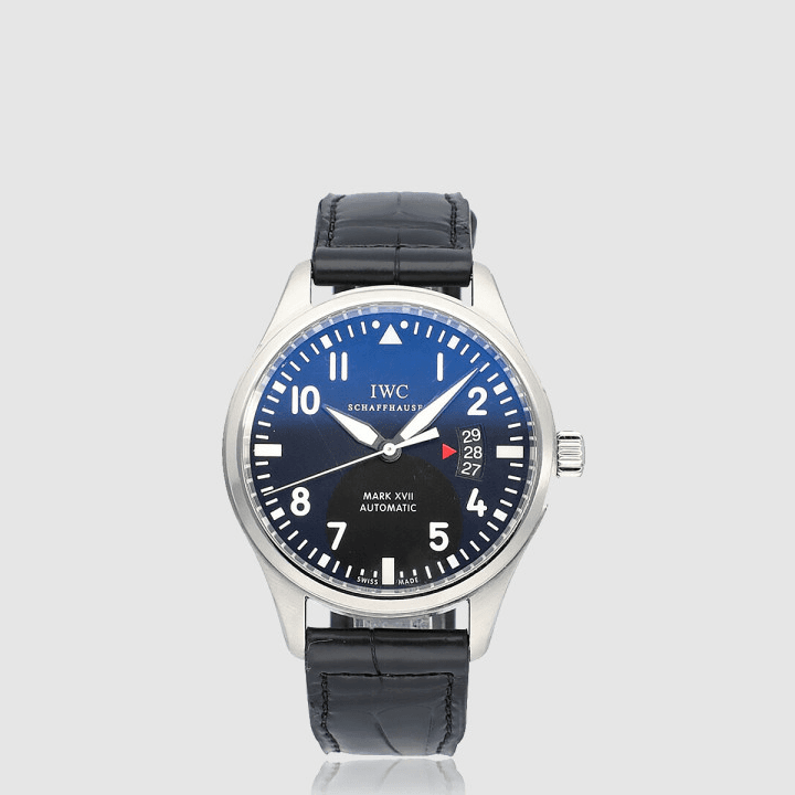 IWC 파일럿 워치 마크 XVII 블랙&블루
