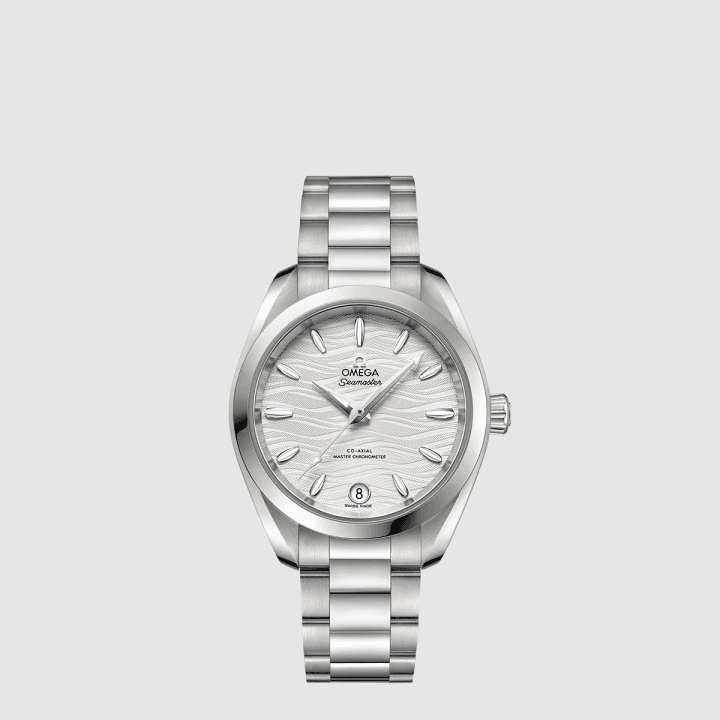 오메가 씨마스터 아쿠아 테라 150M 코 액시얼 마스터 크로노미터 34MM 스틸