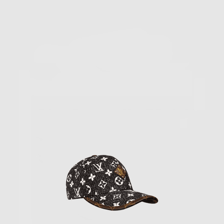 루이비통 블랙&브라운 베이스볼 캡