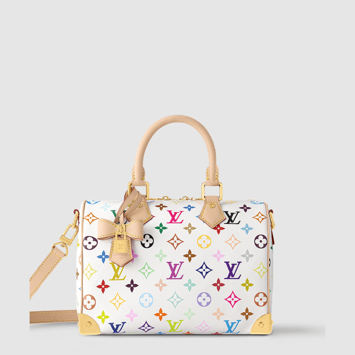 루이비통 LV x TM 스피디 소프트 30 화이트