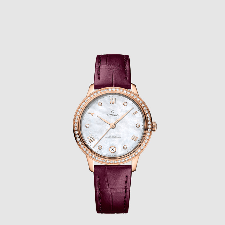 오메가 드 빌 프레스티지 코 액시얼 마스터 크로노미터 34MM