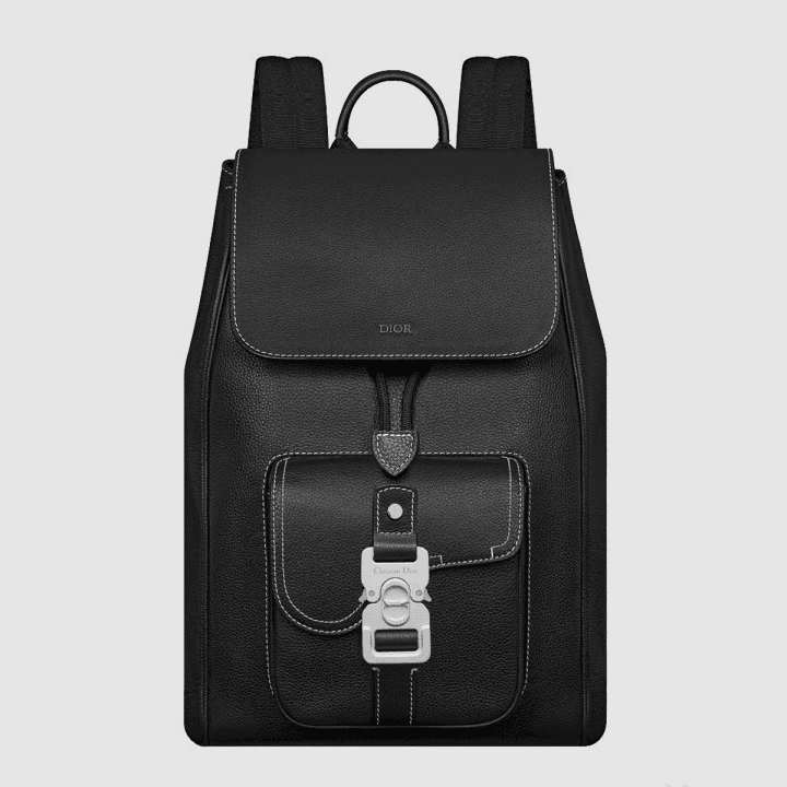 디올 Saddle 플랩 백팩