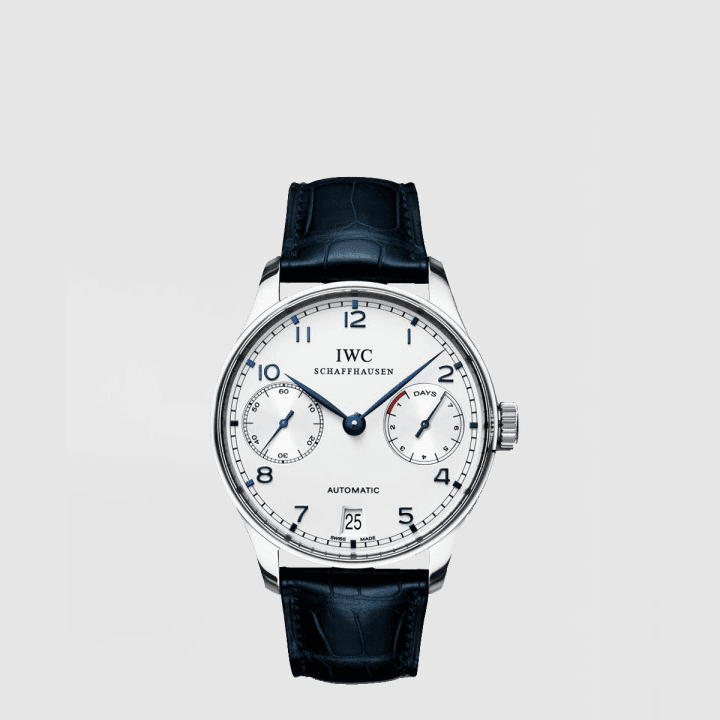 IWC 포르투기저 오토매틱 블루&실버