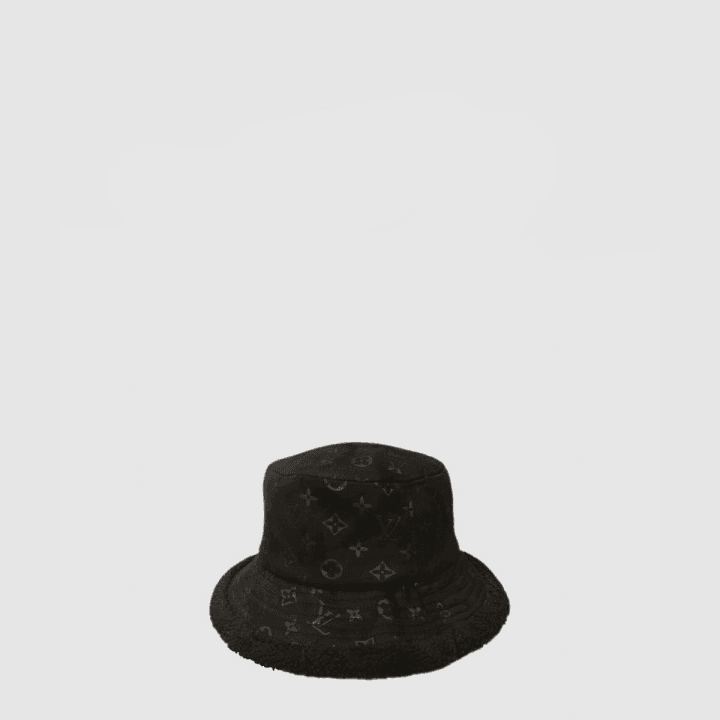 루이비통 램스울 블랙 벙거지