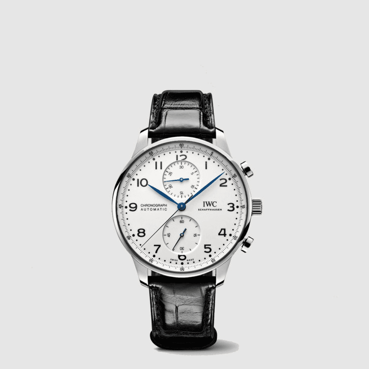 IWC 포르투기저 크로노그래프 150주년 에디션 블랙&화이트