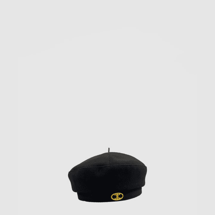 셀린느 베레모 블랙