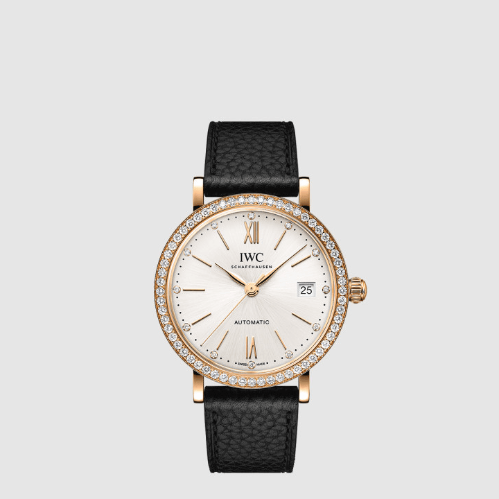 IWC 포르토피노 오토매틱 37 블랙&골드