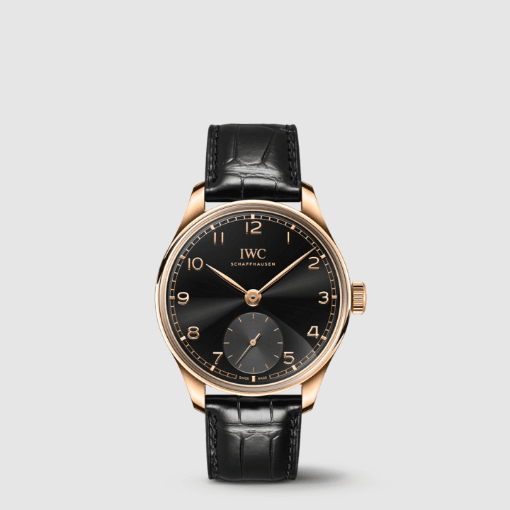 IWC 포르투기저 오토매틱 40 블랙&골드