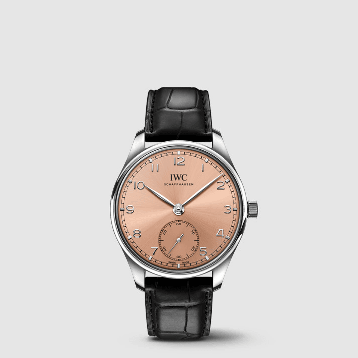 IWC 포르투기저 오토매틱 40 블랙&핑크