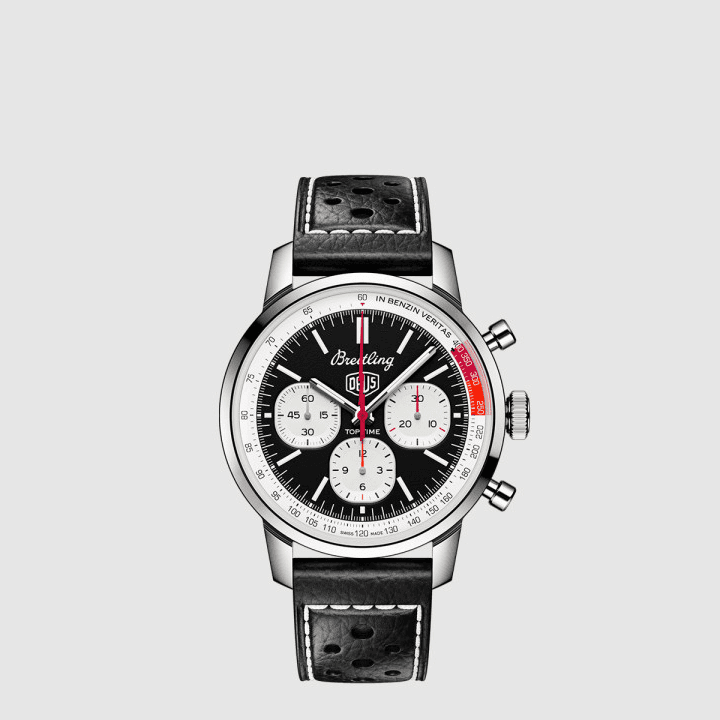 브라이틀링 그레이 차콜 밸런스 톤 V 17187C67 다이얼 탑 타임 B01 Deus