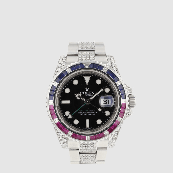 롤렉스 GMT 마스터 II 실버&블랙
