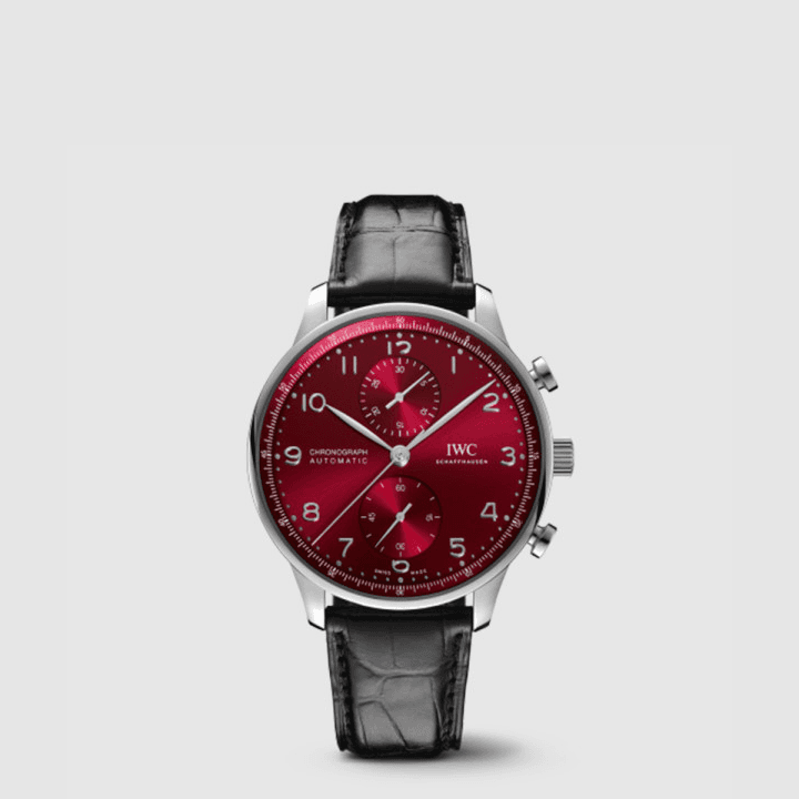 IWC 포르투기저 크로노그래프 블랙&레드