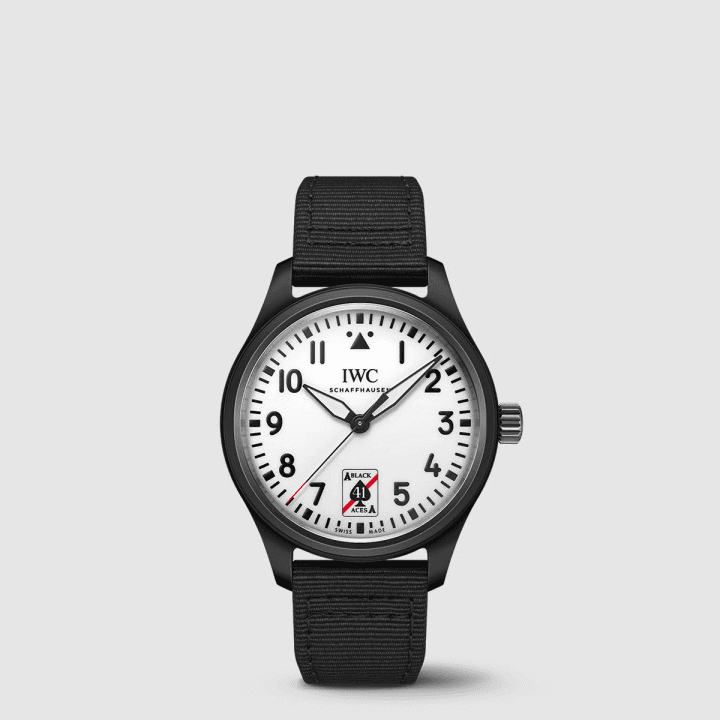 IWC 파일럿 시계 오토매틱 41 블랙 에이스