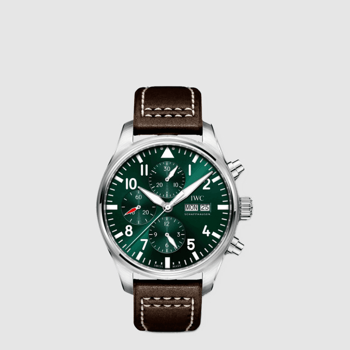 IWC 파일럿 워치 크로노그래프 에디션 레이싱 그린