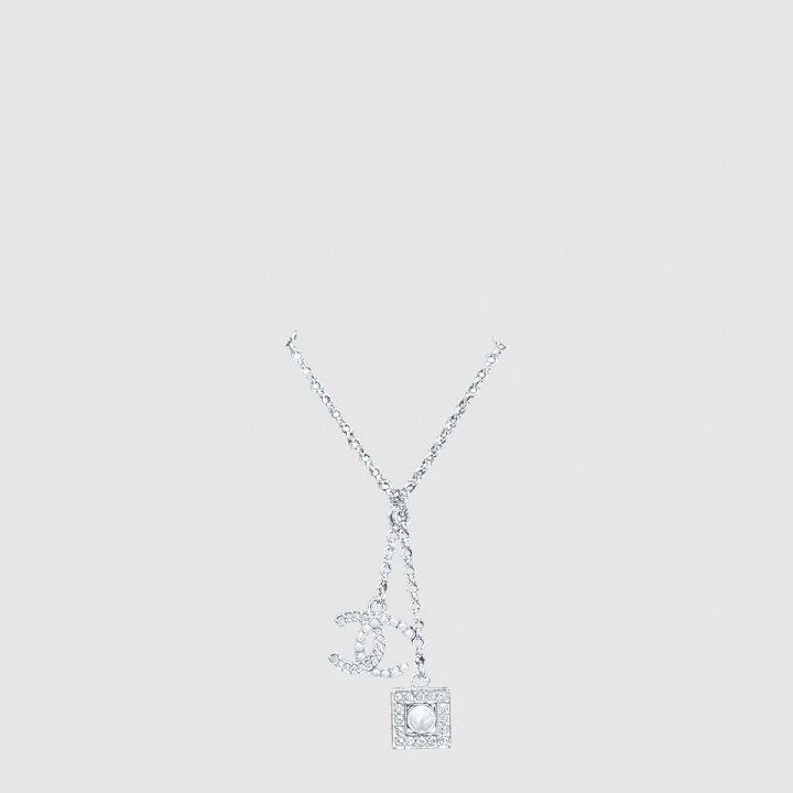 샤넬 펄 프레임 CC 참 네크리스