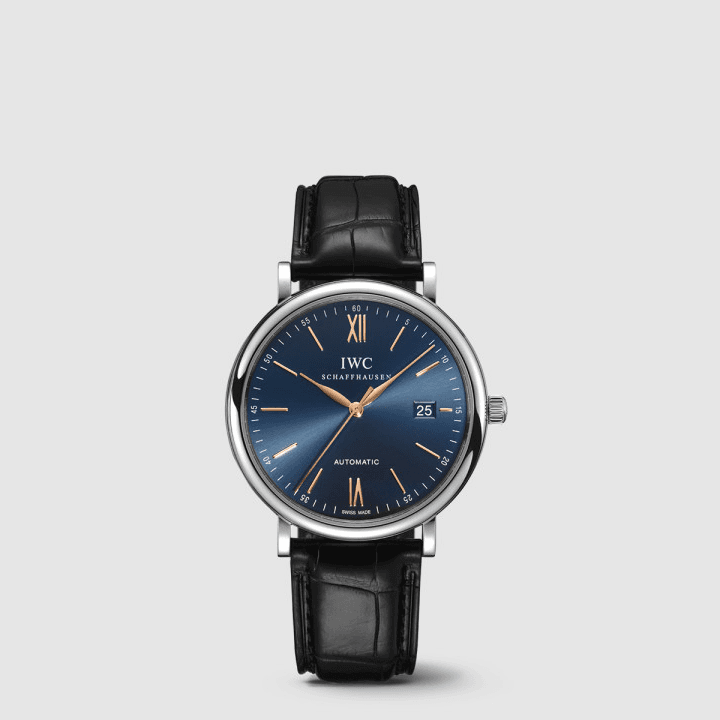 IWC 포르토피노 오토매틱 블랙&블루