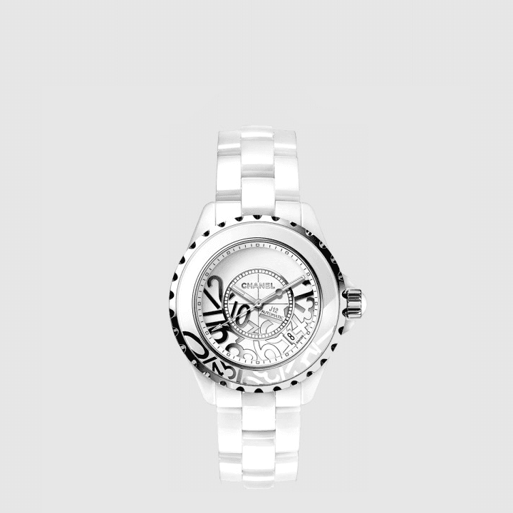 샤넬 J12 그래피티 시계, 38mm