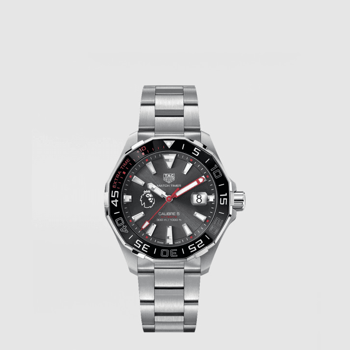 태그호이어 아쿠아레이서 WAY201D 43mm 스테인리스 스틸 시계