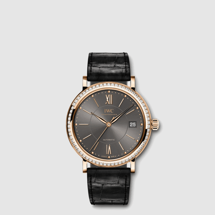 IWC 포르토피노 오토매틱 37 블랙&골드
