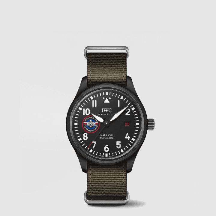 IWC 파일럿 워치 마크 XVIII 탑건 에디션 SFTI