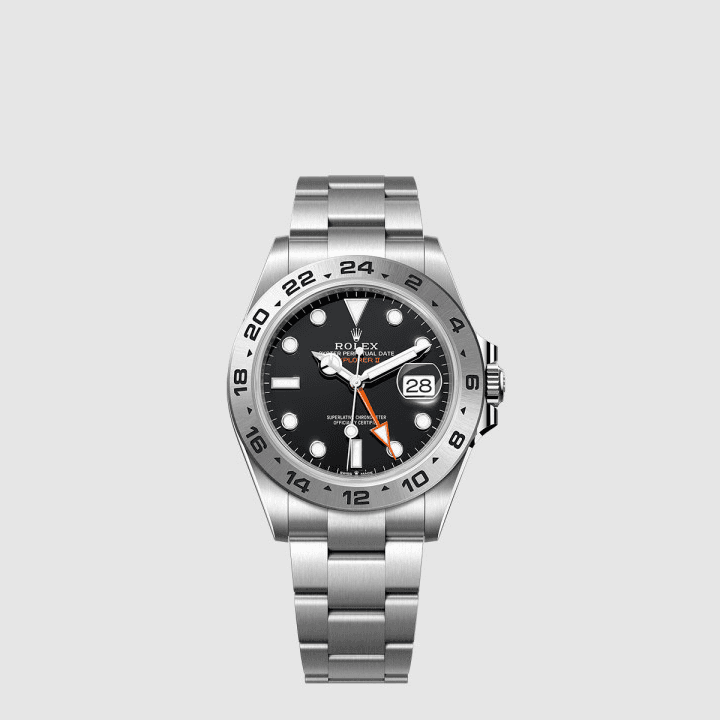 롤렉스 익스플로러 II 블랙 다이얼 41mm
