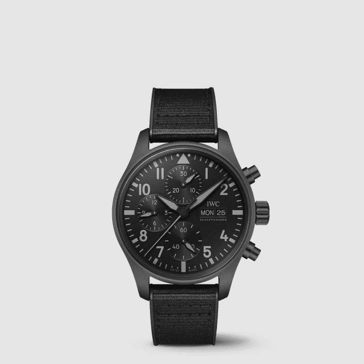 IWC 파일럿 워치 크로노그래프 41 탑건 세라타늄®