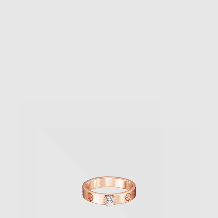 까르띠에 LOVE 솔리테어 반지