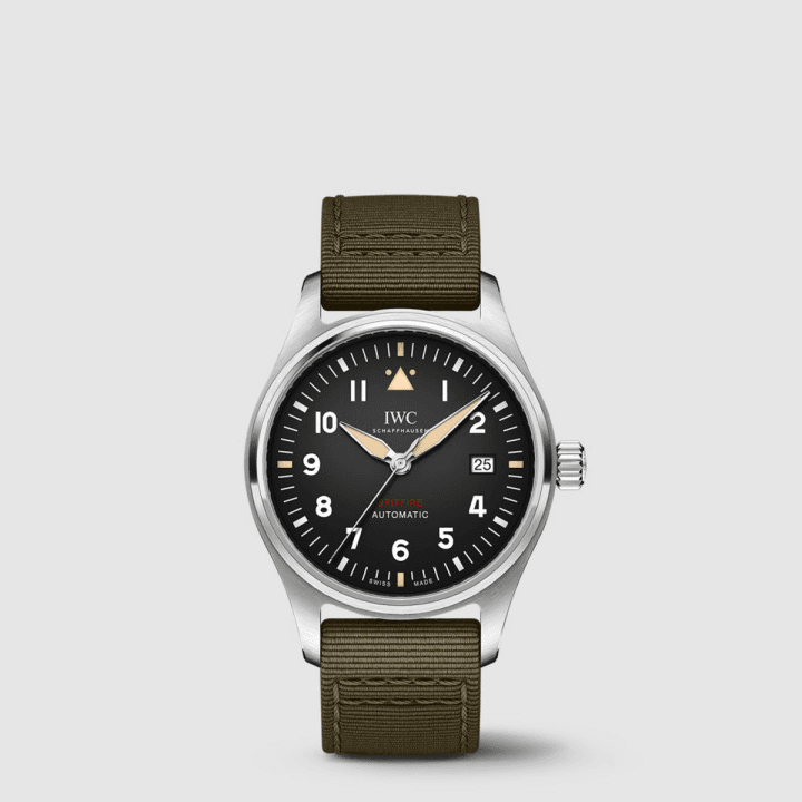 IWC 파일럿 워치 오토매틱 스핏파이어 카키&블랙