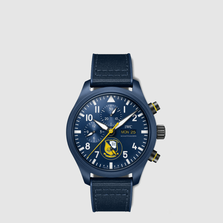 IWC 파일럿 워치 크로노그래프 에디션 블루 엔젤스
