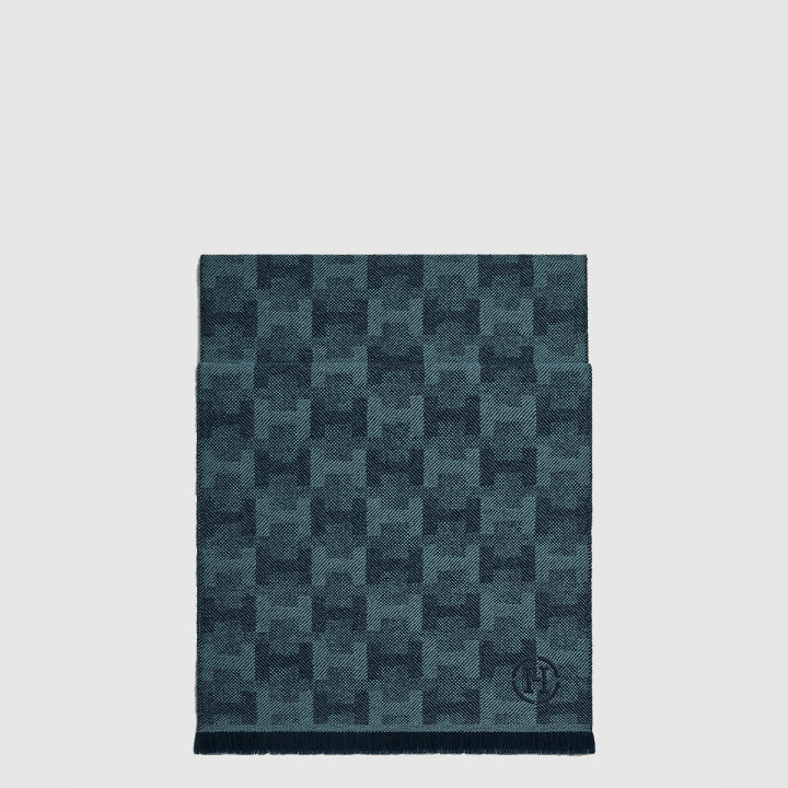 에르메스 H jacquard 머플러