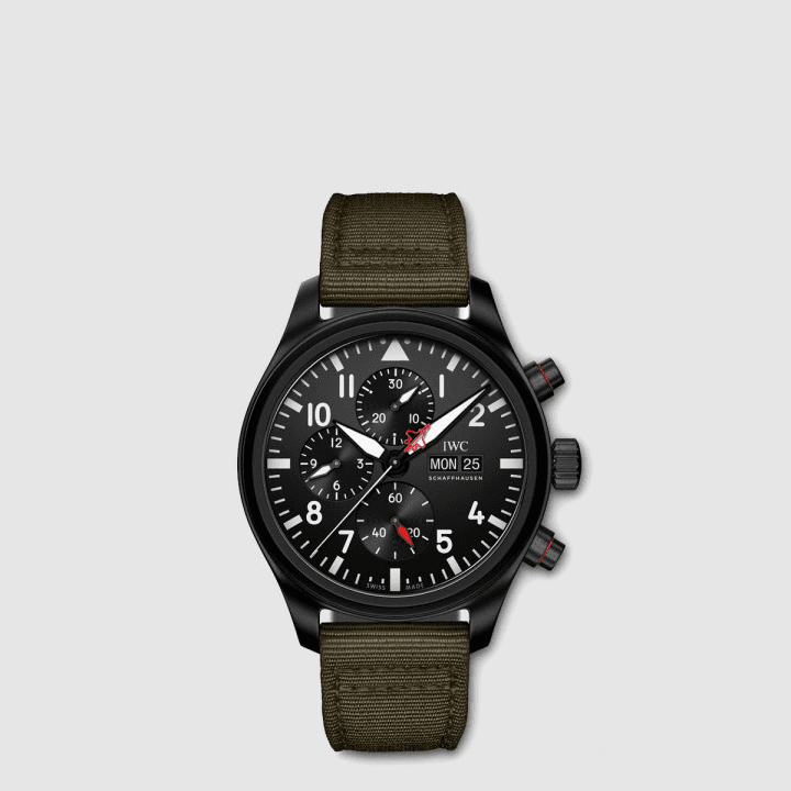 IWC 파일럿 워치 크로노그래프 탑건 에디션 SFTI