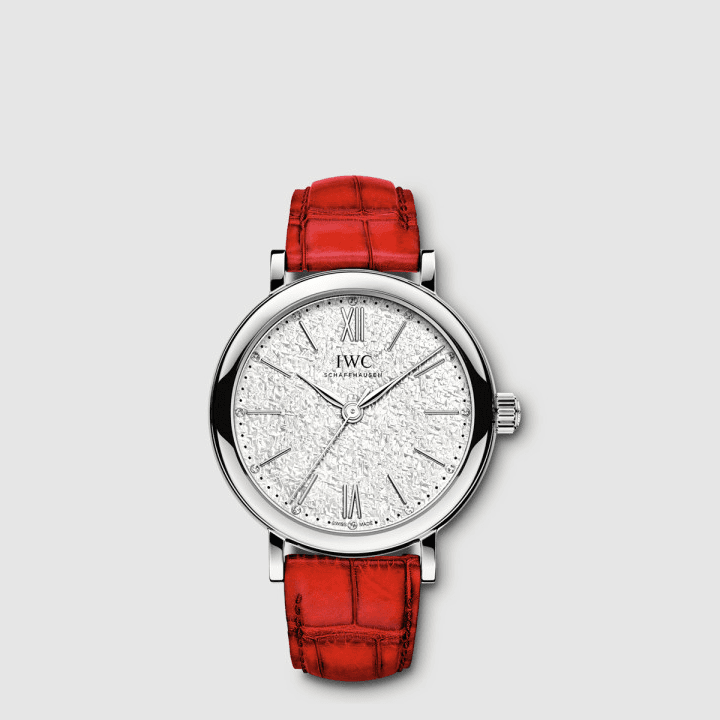 IWC 포르토피노 오토매틱 34 레드&화이트
