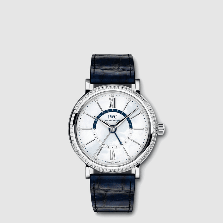 IWC 포르토피노 오토매틱 데이 & 나이트 37 네이비&화이트